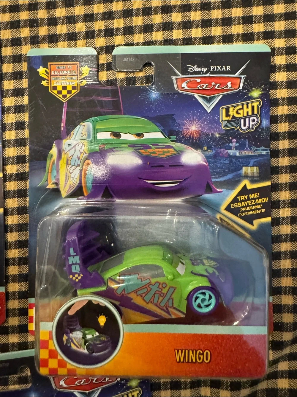 Mattel Disney Pixar Cars Light Up Trio